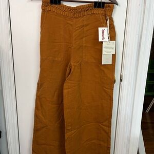 Joie Wide-Leg soft Pants in Rust